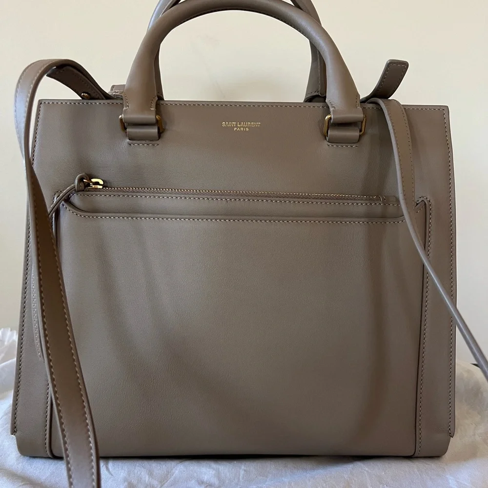 SAINT LAURENT Baby Cabas EastSide Leather Satche - Picture 12 of 14
